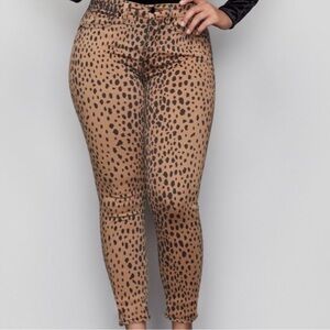 🐆NWT Good American Cheetah Good Waist Jeans🐆